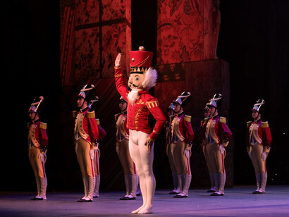 Puesta en escena de «El cascanueces» por el Boston Ballet, EE. UU.