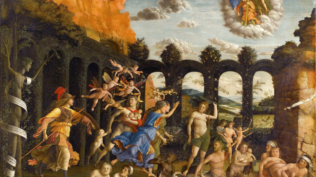 Andrea Mantegna, Trionfo della Virtù 