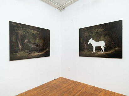 Jen Mazza, Vicissitudes of nature, exhibition view. Courtesy of Ulterior Gallery