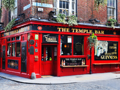 The mythical Temple Bar