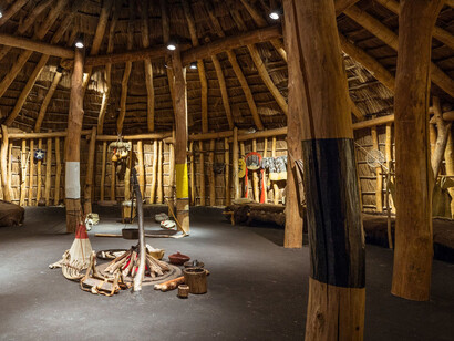Pawnee Earth Lodge. Courtesy of Field Museum