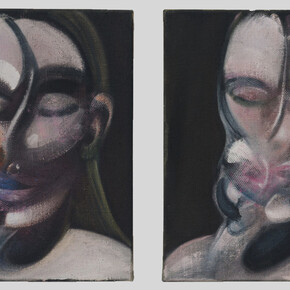 Francis Bacon, Three studies for a portrait, 1976. Courtesy of Musée d'Art Moderne de Paris