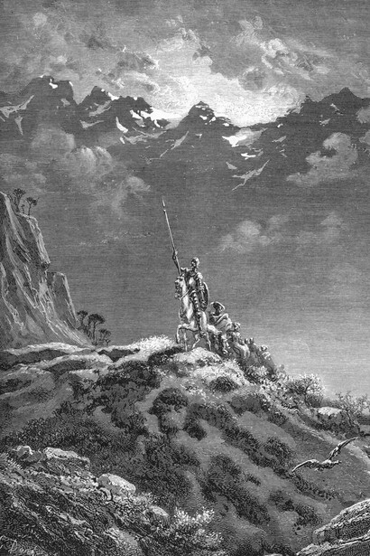 Grabado de Gustave Doré para «El Ingenioso Hidalgo Don Quijote de la Mancha»