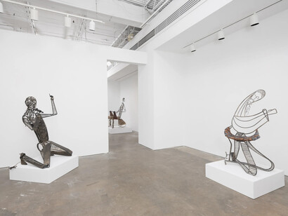 Richard Dial, American idols, exhibition view. Courtesy of Johnson Lowe Gallery