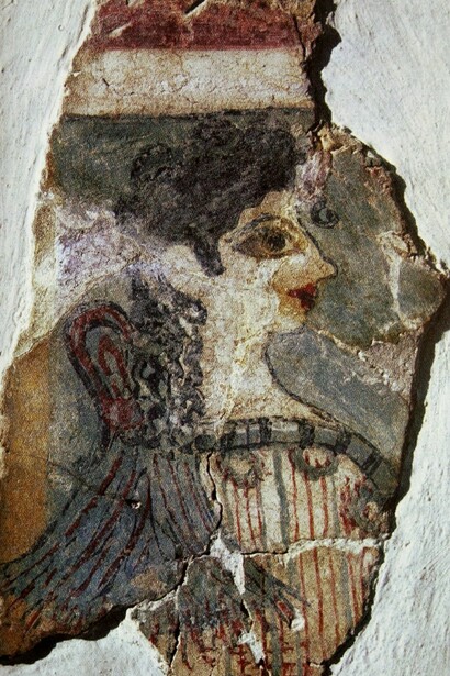 La Parisienne, Palazzo di Cnosso, Creta, Grecia