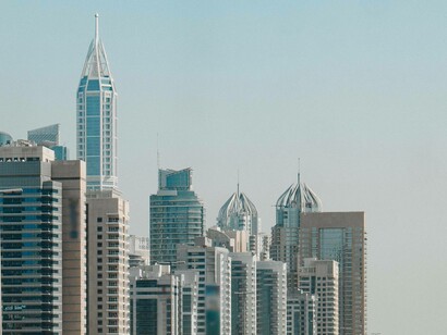 Tall buildings in Abu Dhabi, UAE