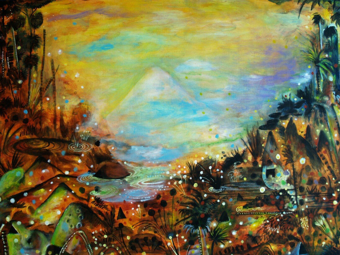 Raúl Recio, "Lo que quedo", 30" x 22", tinta sobre papel 2014