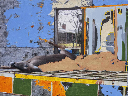 Beth Davila Waldman, When the levee breaks no. 9 (detail), 2026. Courtesy of Launch LA
