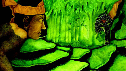 Agostino De Romanis - Miraggio della foresta, 2005