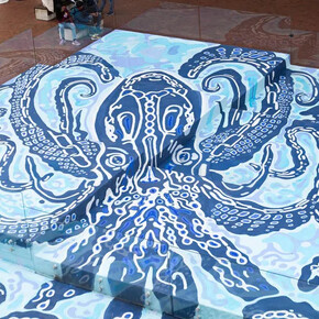 Shallow iridescence, exhibition view. Courtesy of the Australian National Maritime Museum