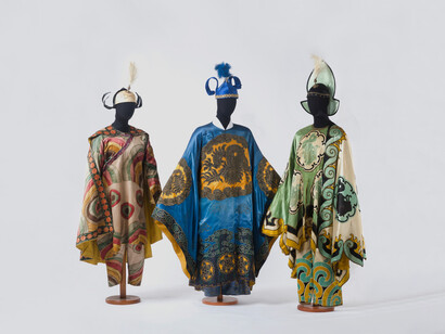 Luigi Sapelli (in arte Caramba), Costume di Ping, Pong, Pang, Torino, Sartoria Devalle
