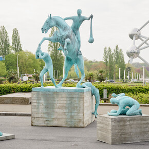 Amsterdam sculpture biennale Artzuid 2025, artwork in exhibition. Courtesy of Artzuid