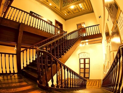 Interior do Museu de Arte Moderna Aloisio Magalhães em Recife, Pernambuco, Brasil