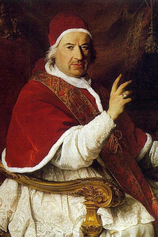Ritratto di Benedetto XIV (1675-1758), Pierre Subleyras, circa 1745