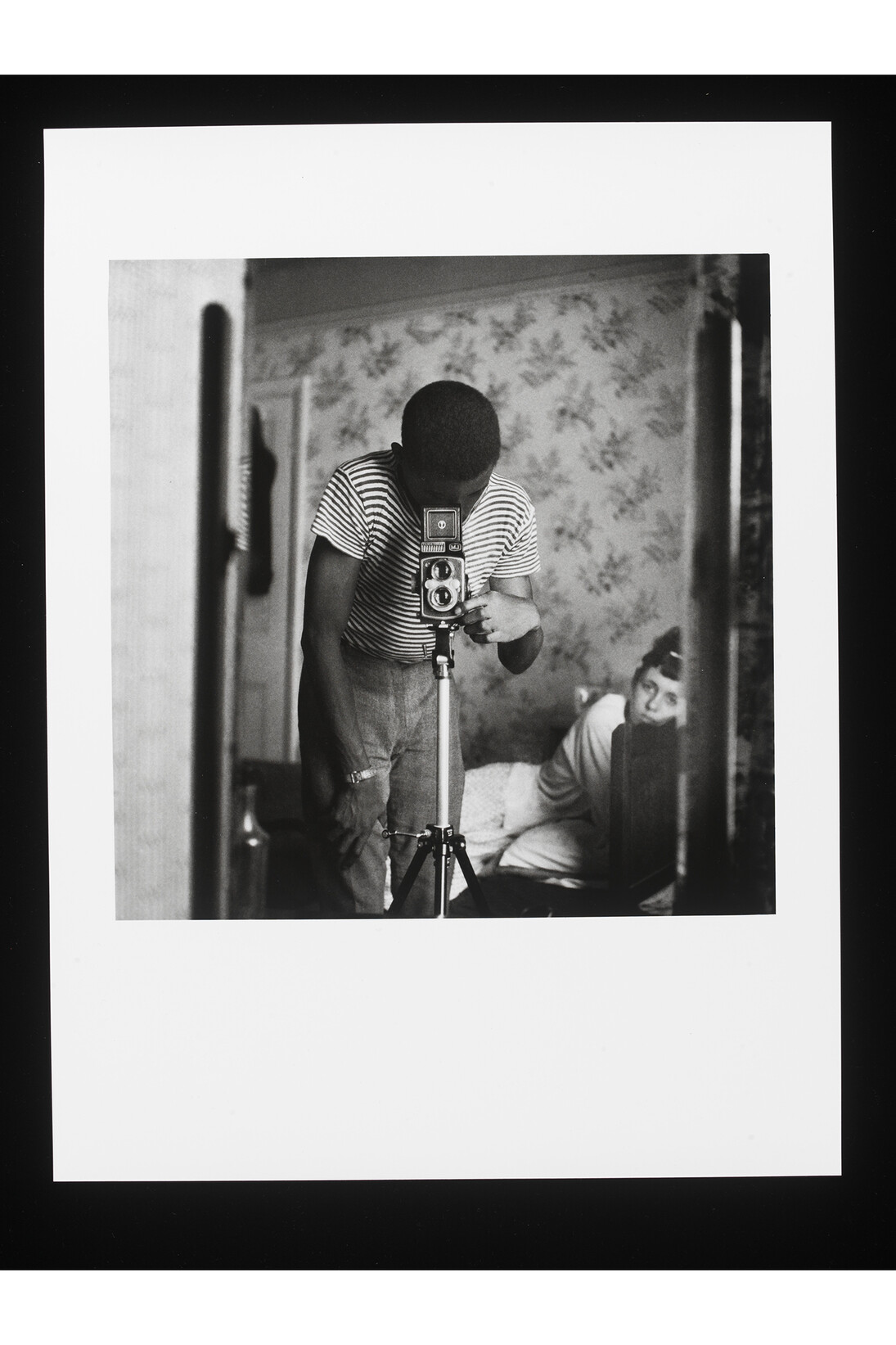 Armet Francis, ‘Self-Portrait in Mirror’, London, 1964, gelatin silver print © Armet Francis / Victoria and Albert, London