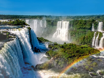 Las Cataratas del Iguazú, elegidas como una de las «siete maravillas naturales del mundo»