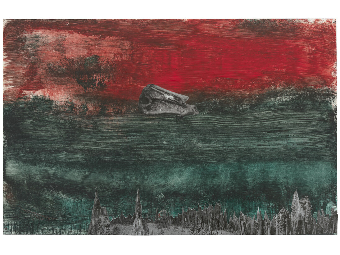 SterlingRuby,2017,Collage, paint, and glue on paper. © Sterling Ruby; Courtesy Sterling Ruby Studio and Vito Schnabel Gallery. Photo by Stefan Altenburger.