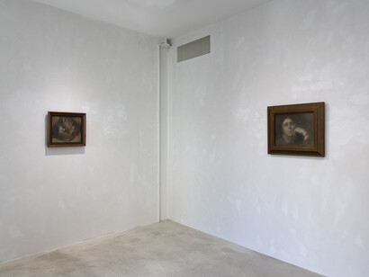 Eugène Carrière, Sculpter la lumière, ausstellungsansicht. Mit freundlicher genehmigung von Hauser & Wirth