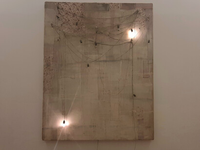 Sala mostra Lawrence Carroll, Museo Madre, 2022