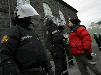 Iceland people is calm, but anyway police is necessary
