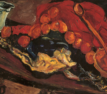 Chaïm Soutine, Nature morte à la dinde, 1926. Huile sur toile, 54 x 81cm. Musée national d’Art moderne, Centre Georges-Pompidou, Paris