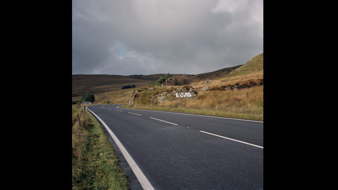 The Elvis Rock, A44 near Powys, Wales, 2017 © Clémentine Schneidermann, courtesy of Sion and Moore