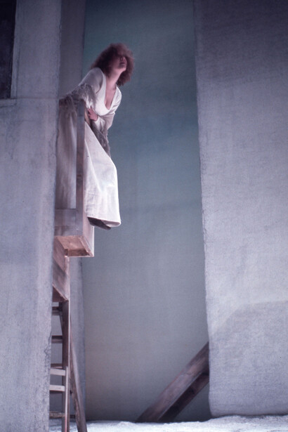 Maddalena Crippa (1975) in “Campiello” © Luigi Ciminaghi / Archivio Piccolo Teatro di Milano