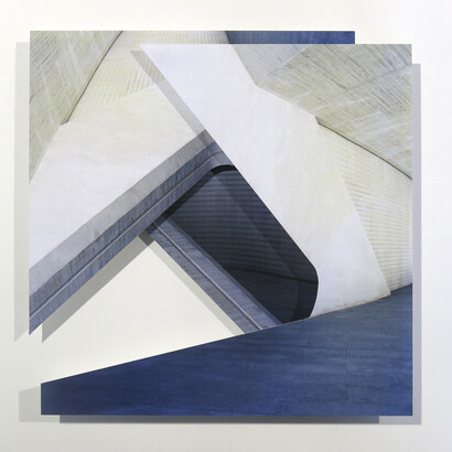 Patrik Grijalvo, “Gravitación Visual: Valencia/Calatrava”, 2021, photo object