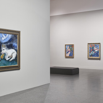 Marc Chagall, exhibition view. Courtesy of Kunstsammlung Nordrhein-Westfalen