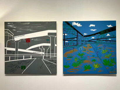 Various artists, Vast and varied, texan women painters, exhibition view. Courtesy of Ruiz-Healy Art