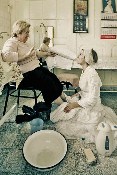 Pippa Bacca, Lavanda dei piedi