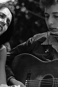 Joan Baez and Bob Dylan in 1963