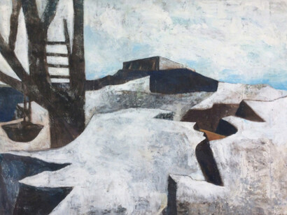 Paton Miller, Hill Top Village, 2016. Courtesy of Art Ventures Gallery