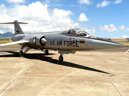 Lockheed F-104A Starfighter. Courtesy of Pearl Harbor Aviation Museum
