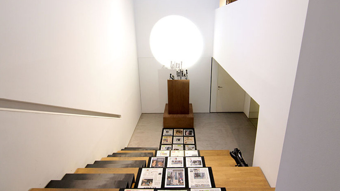 Antoni Muntadas, Exhibition view. Courtesy of The Moisés Pérez de Albéniz gallery