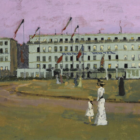 Walter Sickert, L’Hôtel Royal, Dieppe, 1894, oil on canvas, 50.2 x 61 cm, Museums Sheffield