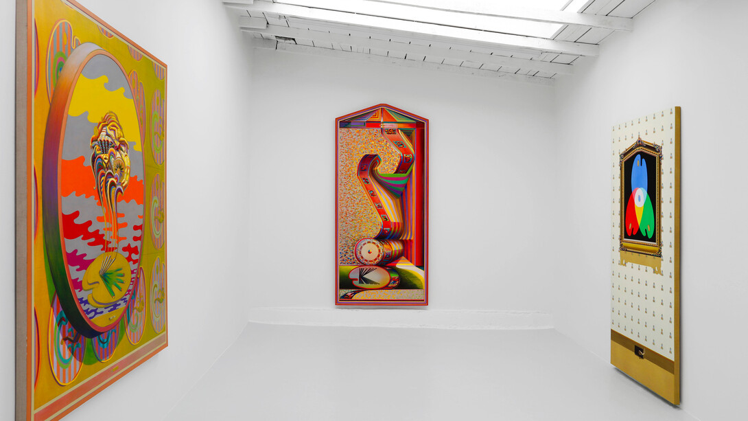 Zach Harris. Spiral Bound, exhibition view. Courtesy of Guerrero Gallery