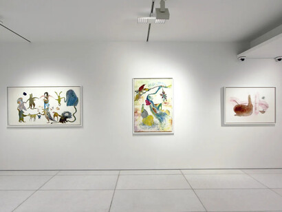 Baek Eunha, Glorious ear, exhibition view. Courtesy of Arario Gallery 
