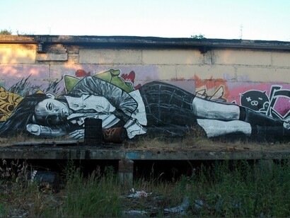 P183, Sleeping girl