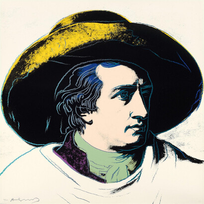 Andy Warhol, Portrait of Johann Wolfgang von Goethe