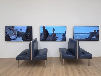 Vhils, Interval, exhibition view. Courtesy of Danysz Gallery