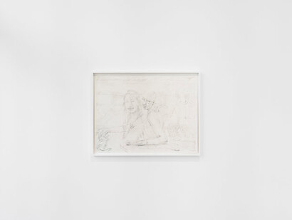 Aaron Gilbert, exhibition view. Courtesy of Gladstone Gallery