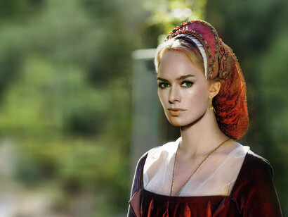 Juego de Tronos. La actriz Lena Headey como Cersei Lannister