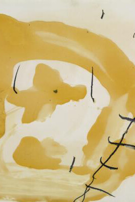 Tàpies, Förg, Dubuffet. Courtesy of Galerie Lelong