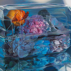 Chason Matthams, Corsage (blue) (detail), 2025. Courtesy of Union Pacific