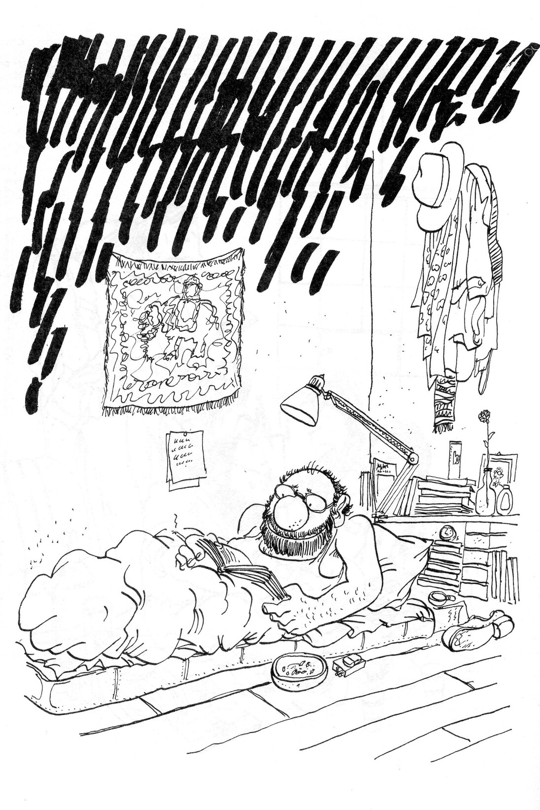 Sergio Staino, Turista italiano occupante, 1981