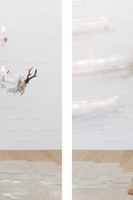 Time, Penzo+Fiore, 2018, performance. Courtesy galleria massimodeluca, foto opfot.com