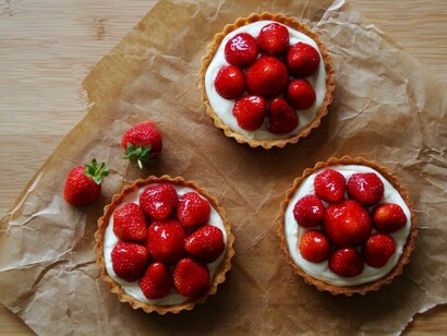 Sweet Strawberry Mascarpone Tart
