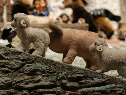Les vitrines mécaniques de Noël du magasin Ogilvy. Avec l'aimable autorisation du Musée McCord Stewart