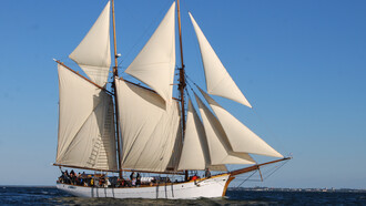 The ship. Picture: Meeting the Odyssey